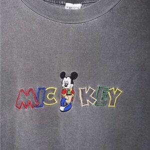 Vintage Mickey & Co Mickey Mouse T-Shirt Grey